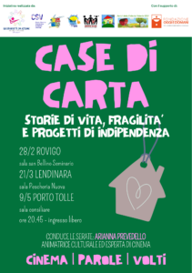 Cineforum Case di Carta - Rovigo, Lendinara, Porto Tolle